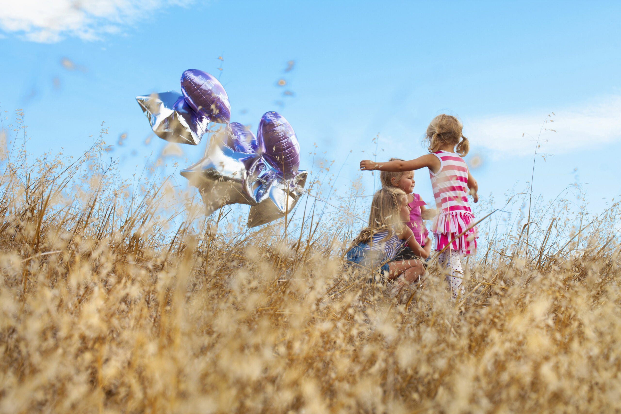 Children playing outdoors